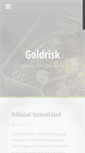Mobile Screenshot of goldrisk.hu